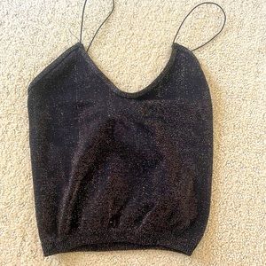 Free People Black Tank